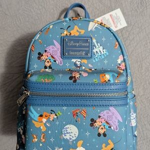 NEW Disney World Print Loungefly backpack